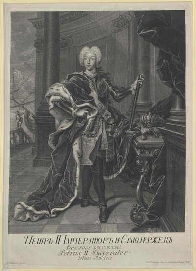 Empereur de Russie Pierre II - Artist Unknown