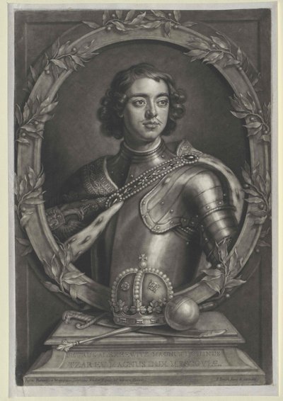 Empereur de Russie Pierre Ier le Grand - Artist Unknown