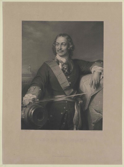 Empereur de Russie Pierre Ier le Grand - Artist Unknown
