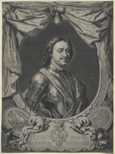 Empereur de Russie Pierre Ier le Grand - Artist Unknown