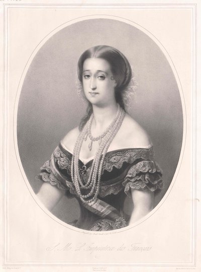 Impératrice de France Eugénie - Artist Unknown