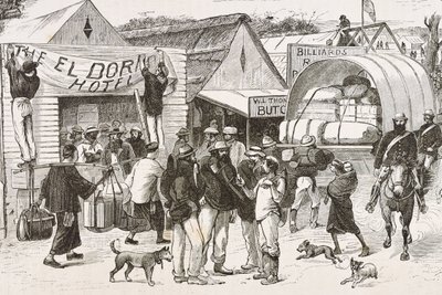 Angleterre (19e siècle). Colonisation (1880). La vie des chercheurs d