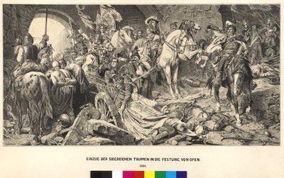 Entrée des troupes victorieuses dans la forteresse de Stove - Artist Unknown