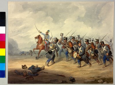 FML Franz Henry comte Schlik dans la bataille - Artist Unknown