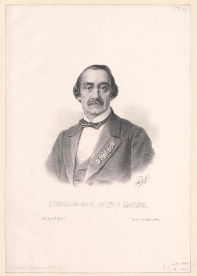 Ferdinand Karl précieux von Manussi - Artist Unknown