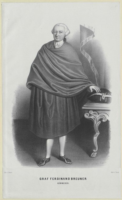 Ferdinand compte Breunner - Artist Unknown