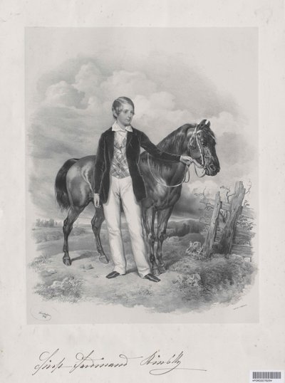 Ferdinand count Kinsky - Artist Unknown