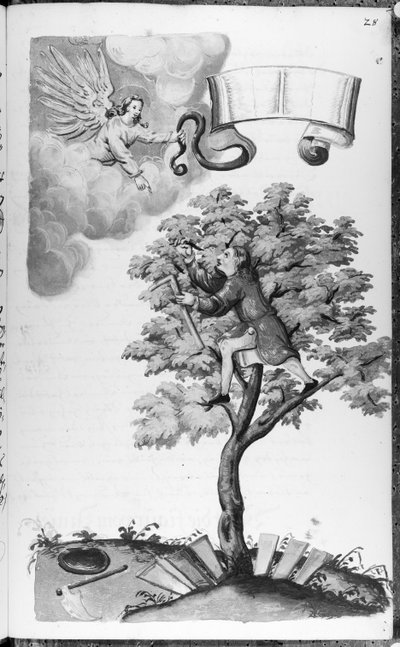 Folio 28 codex 11134 - Artist Unknown
