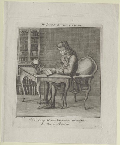 Fran006f0069s Marie Arouet Voltaire - Artist Unknown