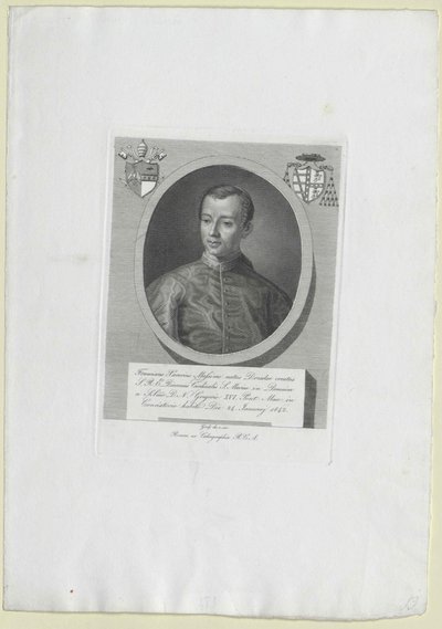 François Xavier Prince Maximus (impression) - Artist Unknown