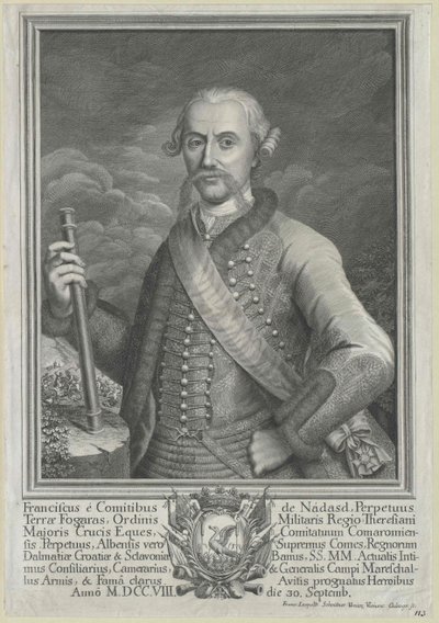 Franz count Nadasdy-Nadasd-Fogaras - Artist Unknown