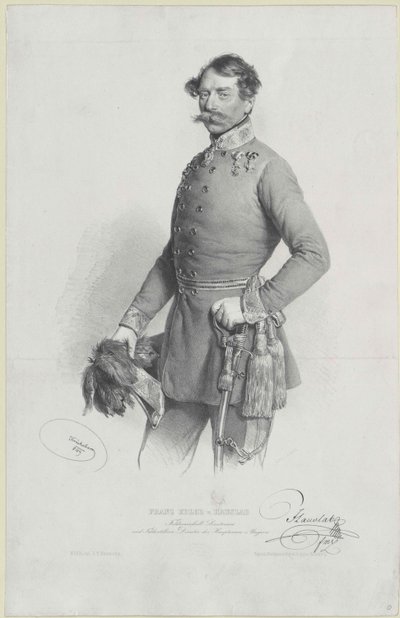 Franz knight Hauslab - Artist Unknown