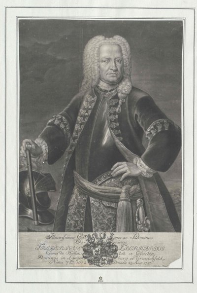 Frederick Eberhard count Hohenlohe-Kirchberg - Artist Unknown