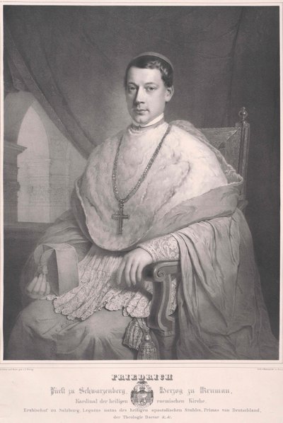 Frederick count Schwarzenberg-Krumau - Artist Unknown