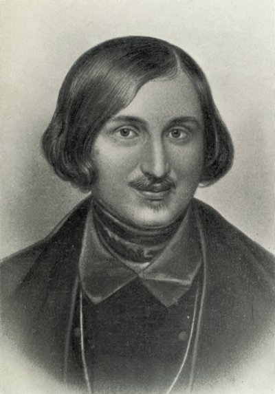 GOGOL, Nikolaï Vassilievitch (1809-1852). Romancier et dramaturge russe. Gravure. - Artist Unknown