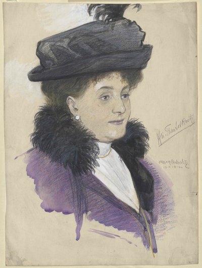 Princesse Gabriele Lobkowitz - Artist Unknown