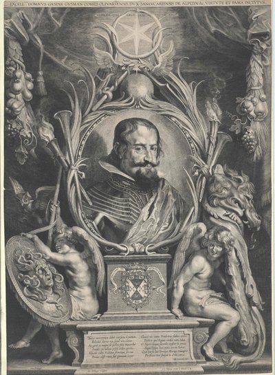 Gaspar Duc de San Lucar de Barameda Conde Duca Olivarez z Guzman - Artist Unknown