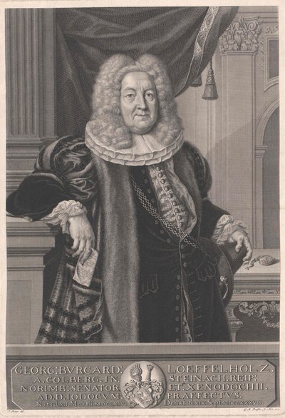 Georg Burkhard Loeffelholz de Colberg - Artist Unknown