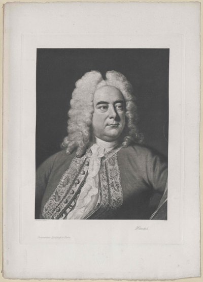 Georg Friedrich Haendel (impression) - Artist Unknown