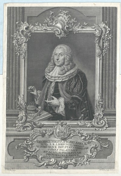 George Christoph Erlabeck - Artist Unknown