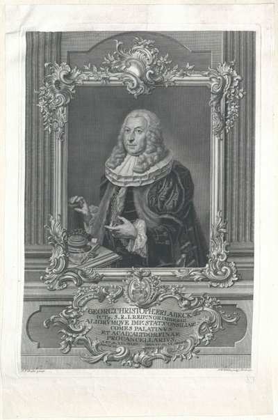 George Christoph Erlabeck - Artist Unknown