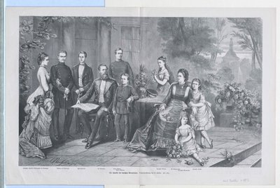 Empereur allemand et roi de Prusse Frédéric III - Artist Unknown