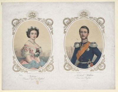 Empereur allemand et roi de Prusse Frédéric III - Artist Unknown