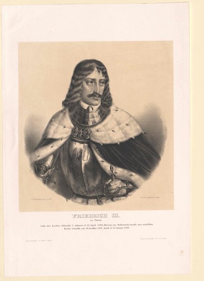 Le roi allemand Frédéric le Bel - Artist Unknown