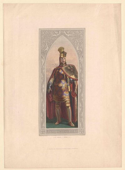 Le roi allemand Frédéric le Bel - Artist Unknown
