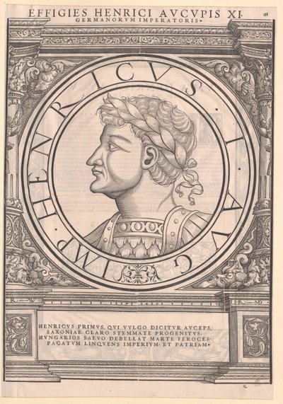 Le roi allemand Henri Ier - Artist Unknown