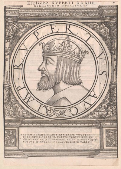 Roi allemand Rupprecht du Palatinat - Artist Unknown