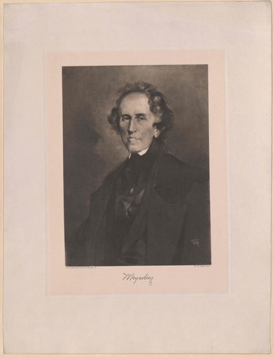 Giacomo Meyerbeer - Artist Unknown