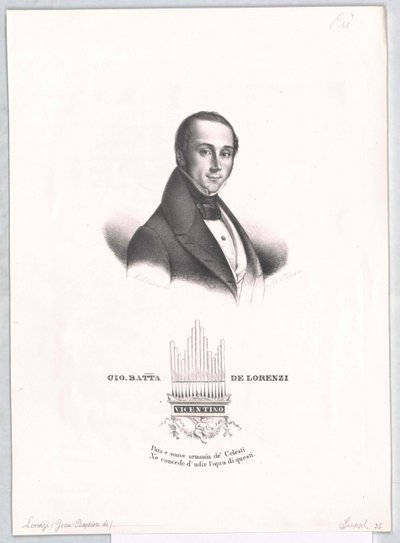 Giovanni Battista de Lorenzi - Artist Unknown