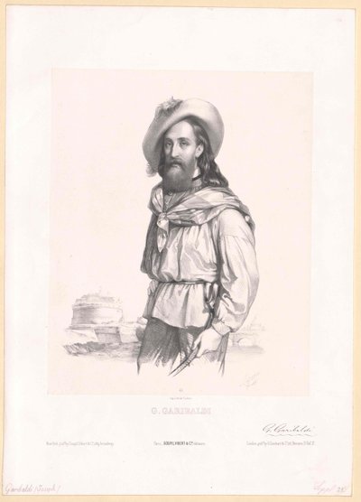 Giuseppe Garibaldi - Artist Unknown