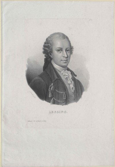 Gotthold Ephraim Lessing - Artist Unknown