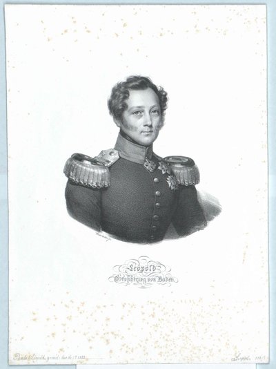 Grand-Duc de Bade Léopold (impression) - Artist Unknown