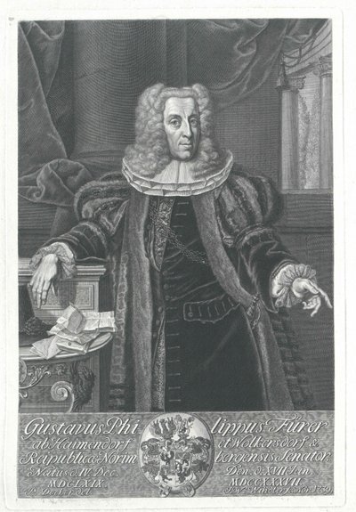 Gustav Philipp Fuerer von Haimendorf - Artist Unknown
