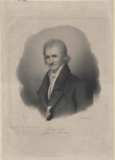 Heinrich von Cotta (imprimé) - Artist Unknown