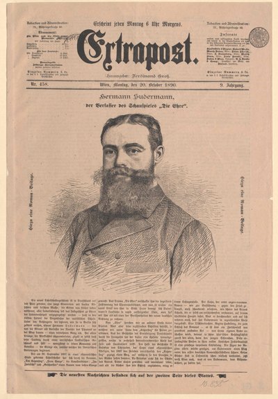 Hermann Sudermann - Artist Unknown