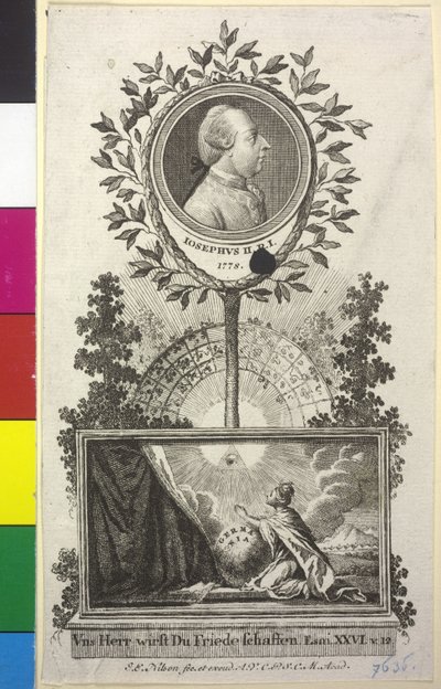 Empereur du Saint Empire romain Joseph II - Artist Unknown