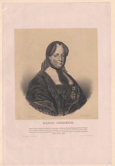 Impératrice romaine germanique Marie-Thérèse - Artist Unknown