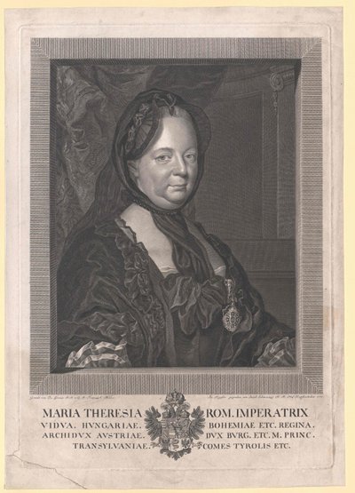Impératrice du Saint-Empire Marie-Thérèse - Artist Unknown