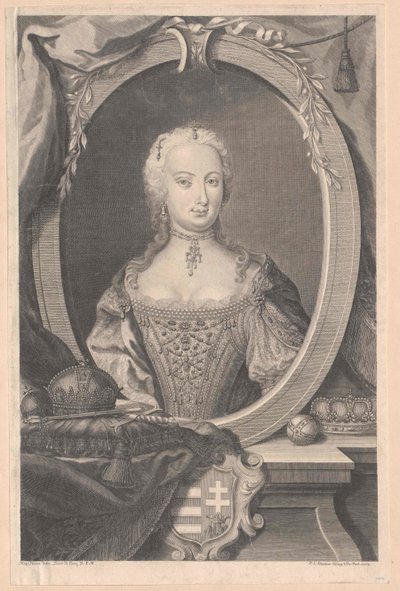 Sainte Impératrice romaine Marie-Thérèse - Artist Unknown