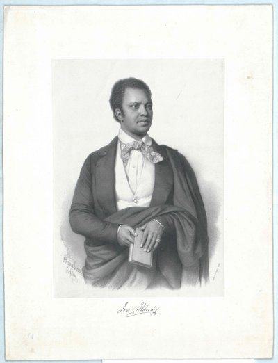 Ira Frederick Aldridge - Artist Unknown