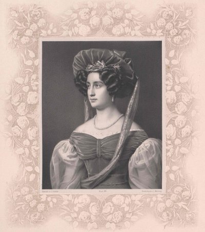 Isabella Comtesse de Tauffkirchen (impression) - Artist Unknown