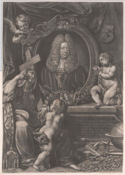 Jacob Wilibald Haller von Hallerstein (imprimé) - Artist Unknown