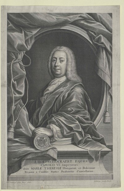 Jean Daniel Antoine Comte de Thirimont Scockart (print) - Artist Unknown