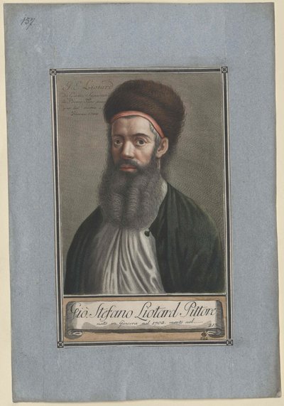 Jean Etienne Liotard (impression) - Artist Unknown
