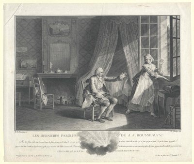 Jean Jacques Rousseau - Artist Unknown