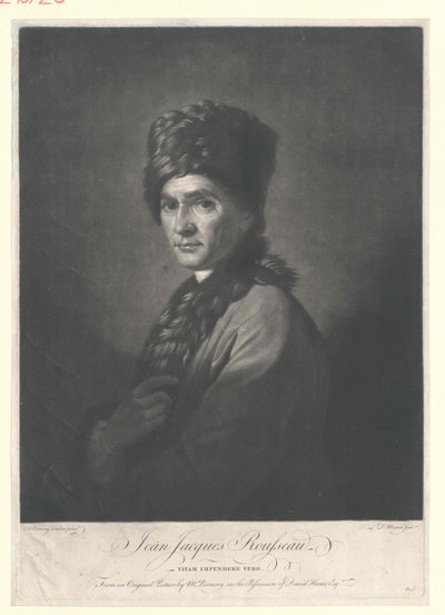 Jean Jacques Rousseau - Artist Unknown